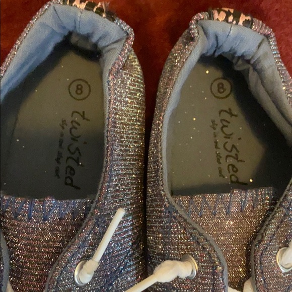 Twisted Glitter Slipons - Picture 3 of 6